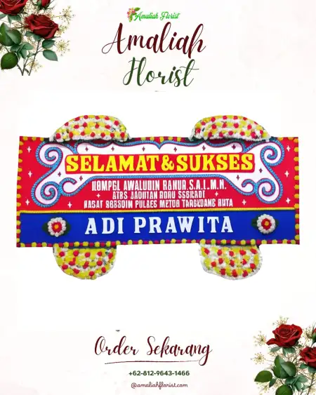 Papan Bunga Ucapan Selamat Simpang Dua